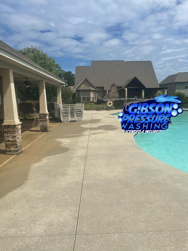 Wyndham Village HOA Pool Deck and House Cleaning in Opelika, AL Image