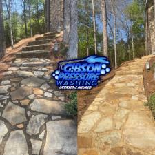 Driveway Flagstone Cleaning 2